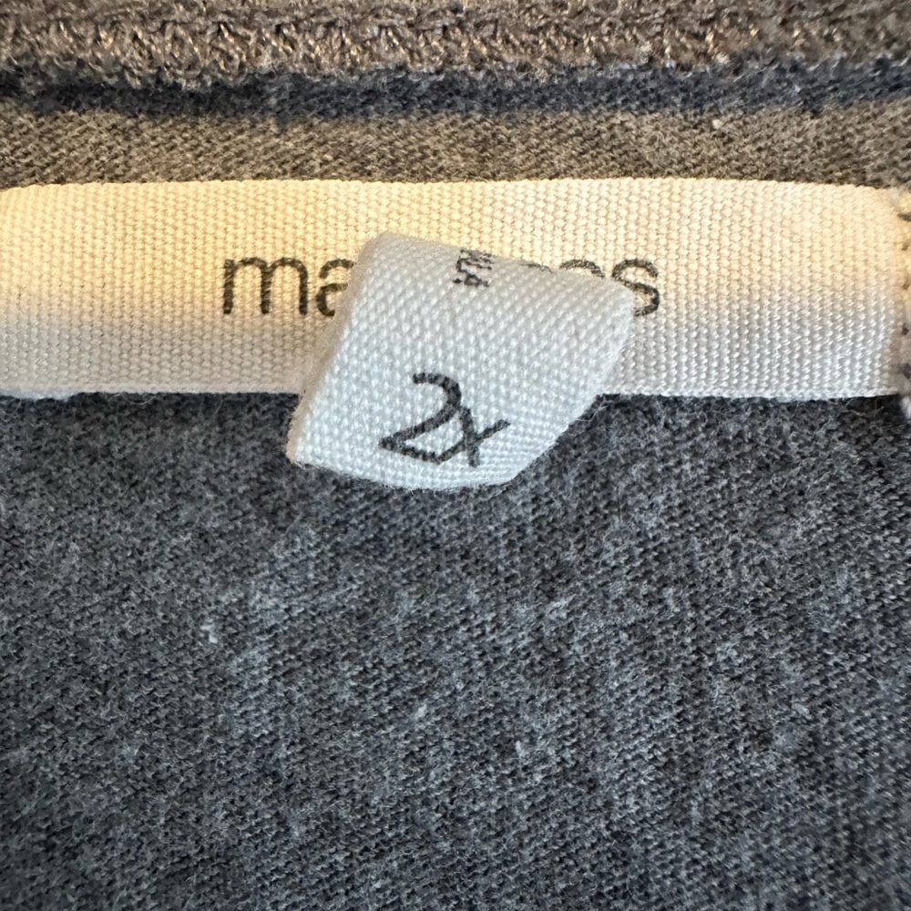 Maurices Gray Love Graphic Tee - Picture 2 of 4